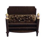 Dolls House Fire Grate with Glowing Coals
